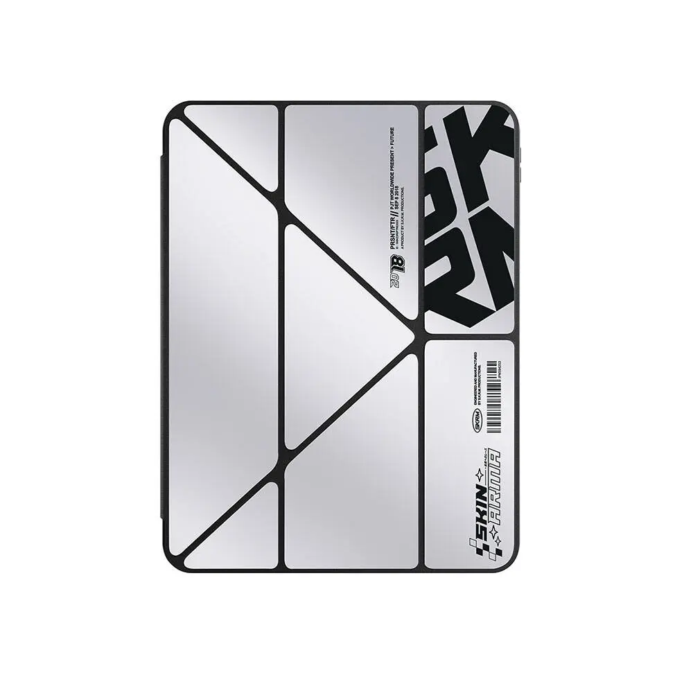iPad Pro 11 inç (M4) Şeffaf Arka Magnetik Kılıf - Skinarma Kira Kobai
