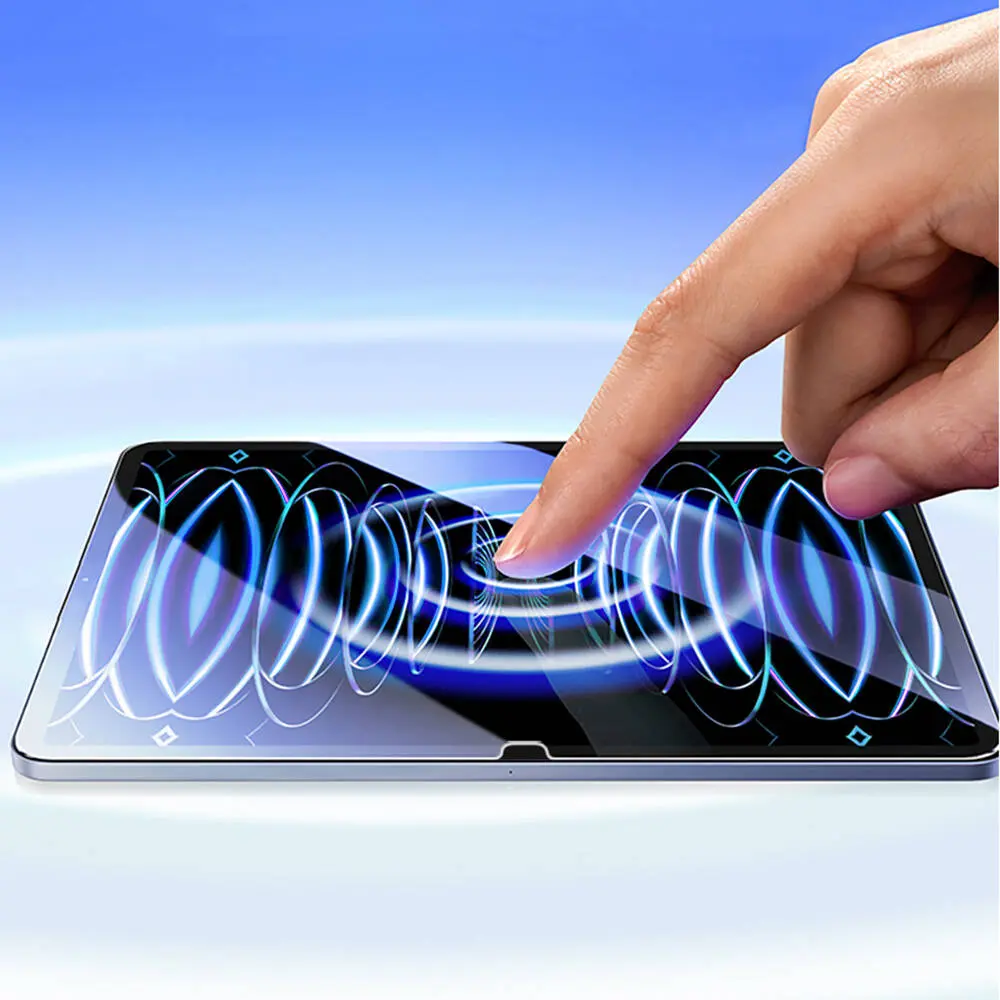 iPad Pro 11" M5 Temperli Cam Ekran Koruyucu, Oleofobik HD - Wiwu iVista