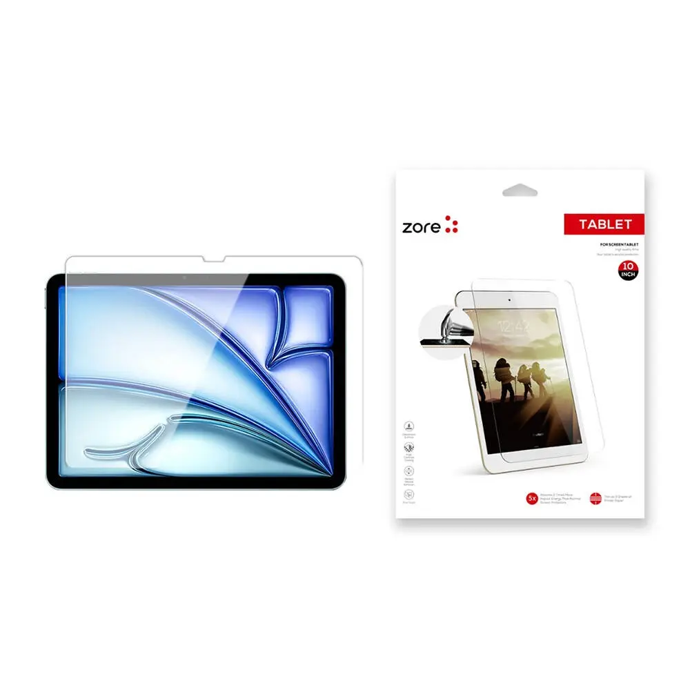 iPad Pro 11" (M5) Nano Temperli Cam Ekran Koruyucu - Zore Blue