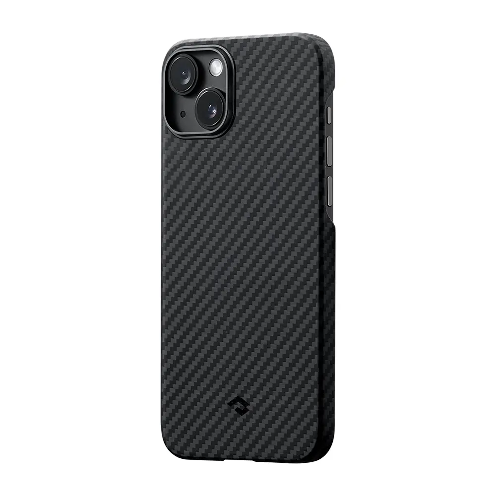 iPhone 14 MagSafe Uyumlu Aramid Fiber Kılıf - Pitaka Ultra-Slim Classic