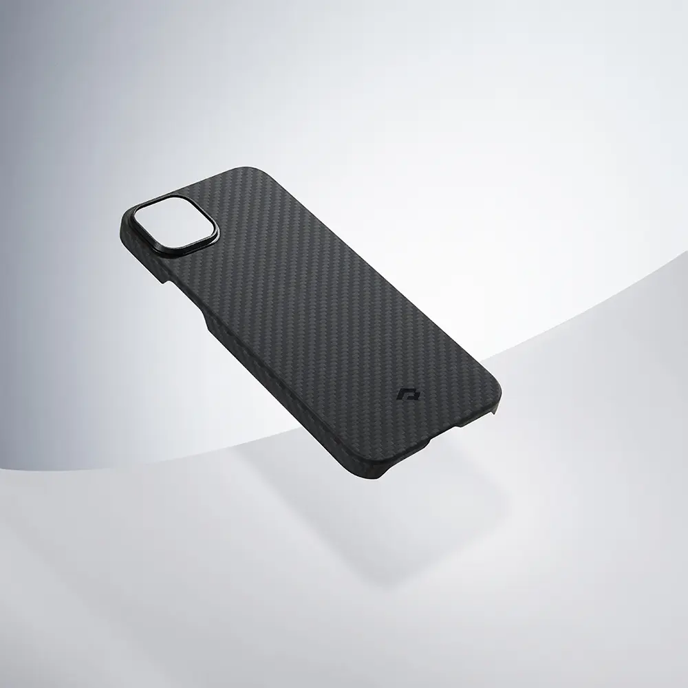 iPhone 14 MagSafe Uyumlu Aramid Fiber Kılıf - Pitaka Ultra-Slim Classic