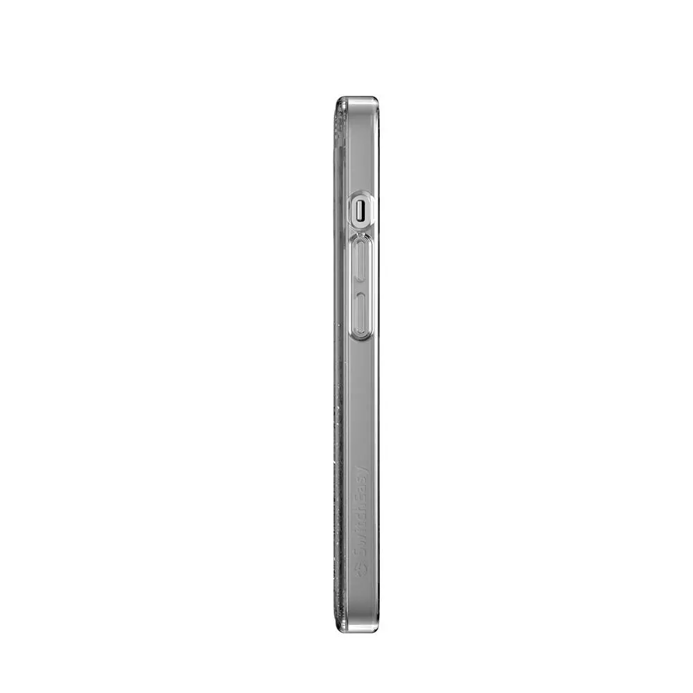 iPhone 14 MagSafe Uyumlu Şeffaf Simli Kılıf - Switcheasy Starfield-M