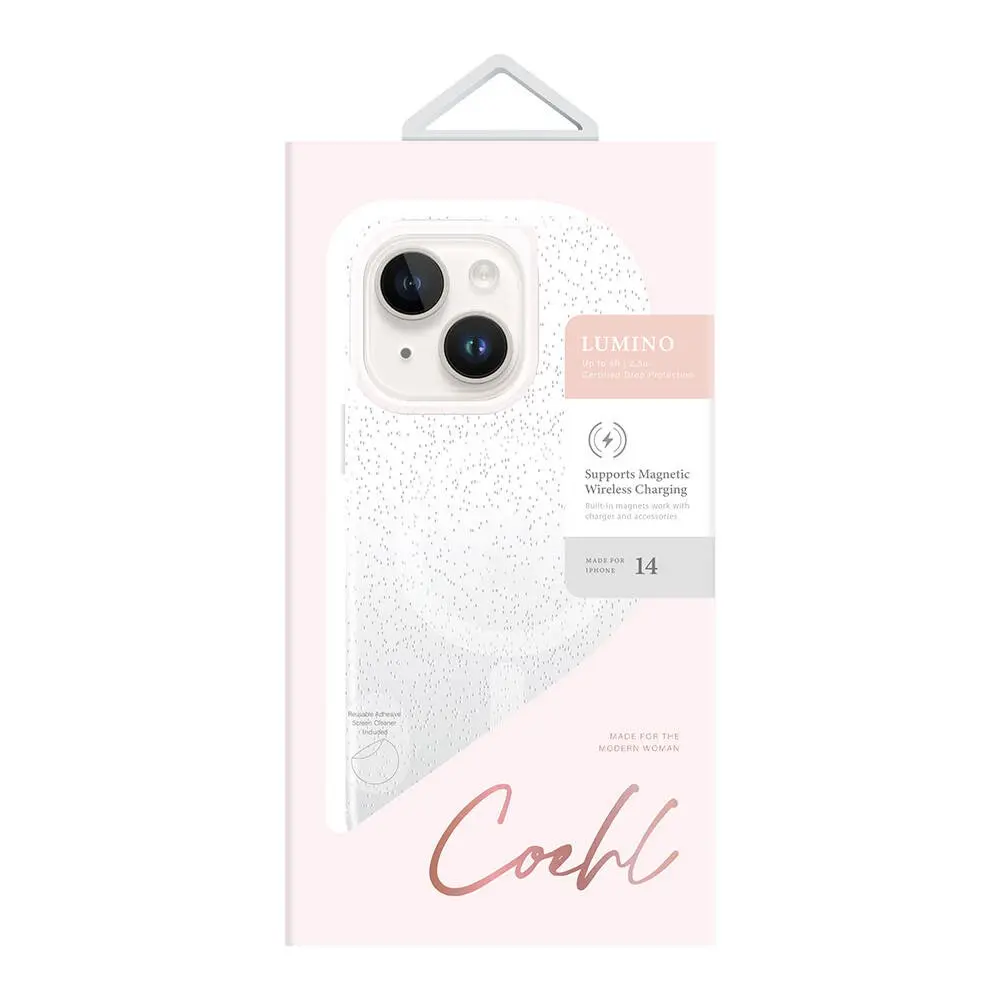 iPhone 14 MagSafe Uyumlu Simli Kılıf - Coehl Lumino
