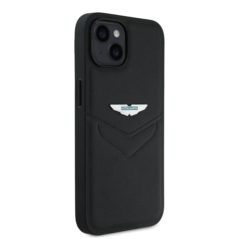 iPhone 14 Aston Martin Lisanslı PU Deri Kılıf - Victory Tasarım