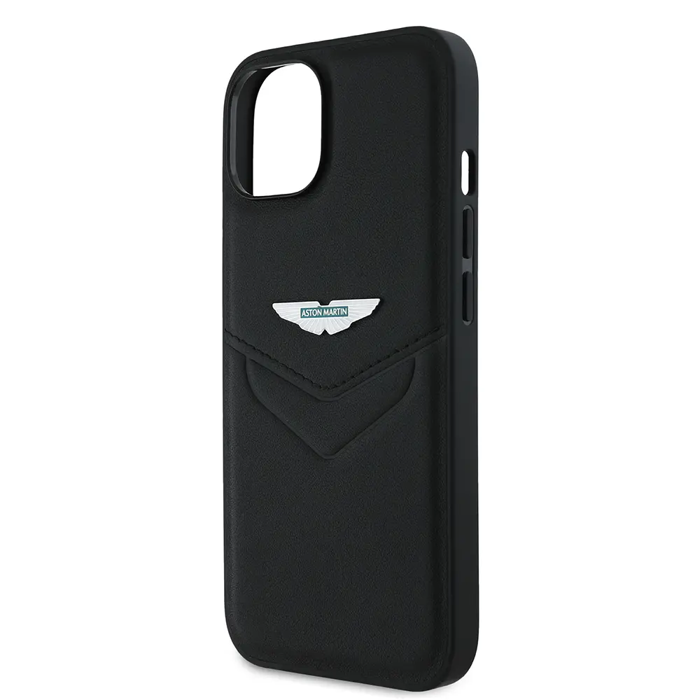 iPhone 14 Aston Martin Lisanslı PU Deri Kılıf - Victory Tasarım