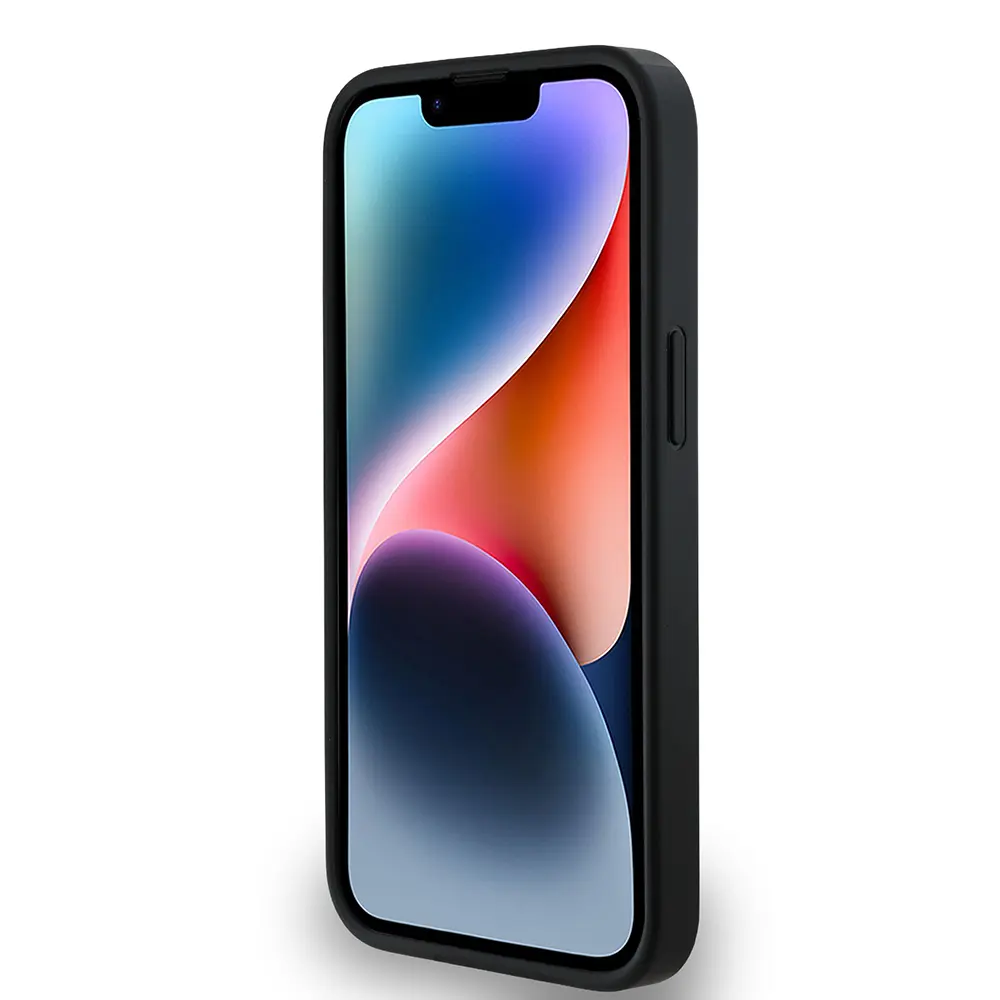 iPhone 14 MagSafe Uyumlu 3D Grid Desenli Kılıf - DKNY Lisanslı