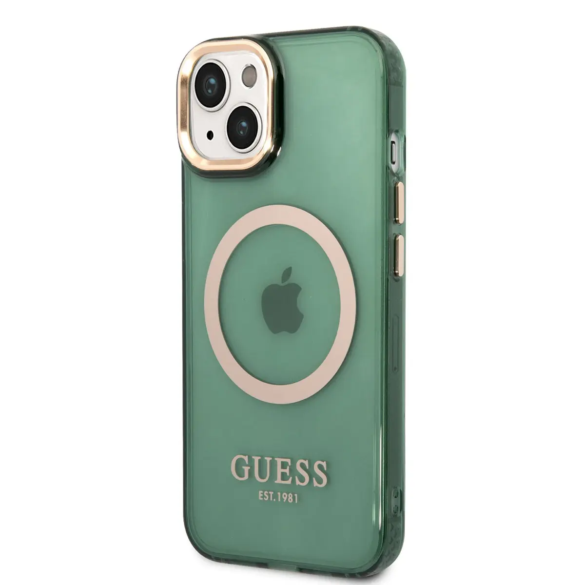 iPhone 14 MagSafe Uyumlu Airbag Tasarımlı Kılıf - Guess