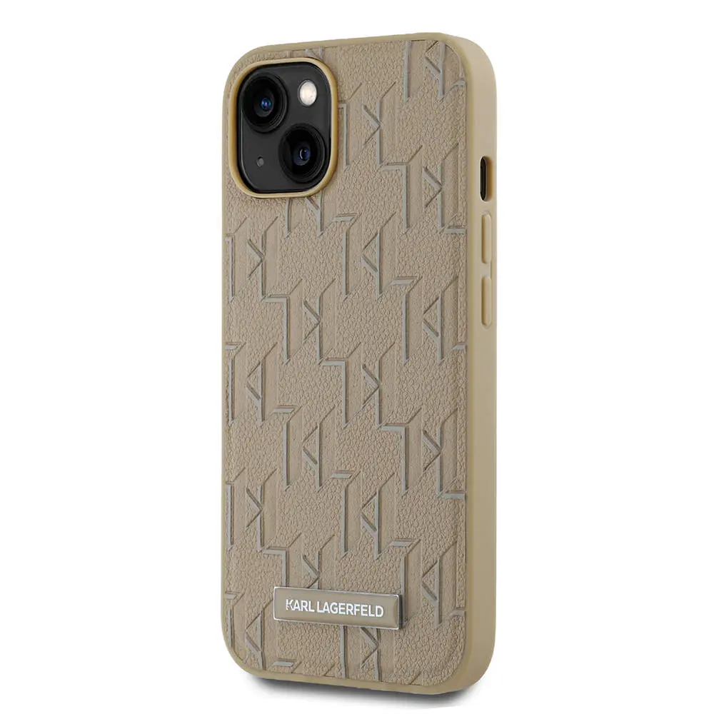 iPhone 14 MagSafe Uyumlu Kılıf - Karl Lagerfeld KL Hot Stamp
