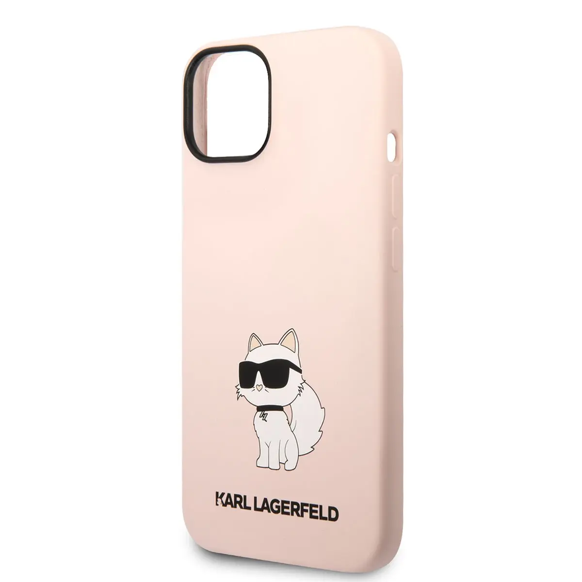 iPhone 14 Silikon Kılıf, Choupette Dizayn - Karl Lagerfeld