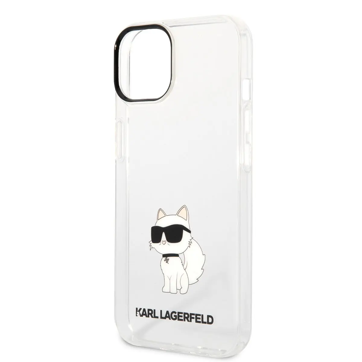 iPhone 14 Şeffaf Kılıf, Choupette Dizayn - Karl Lagerfeld