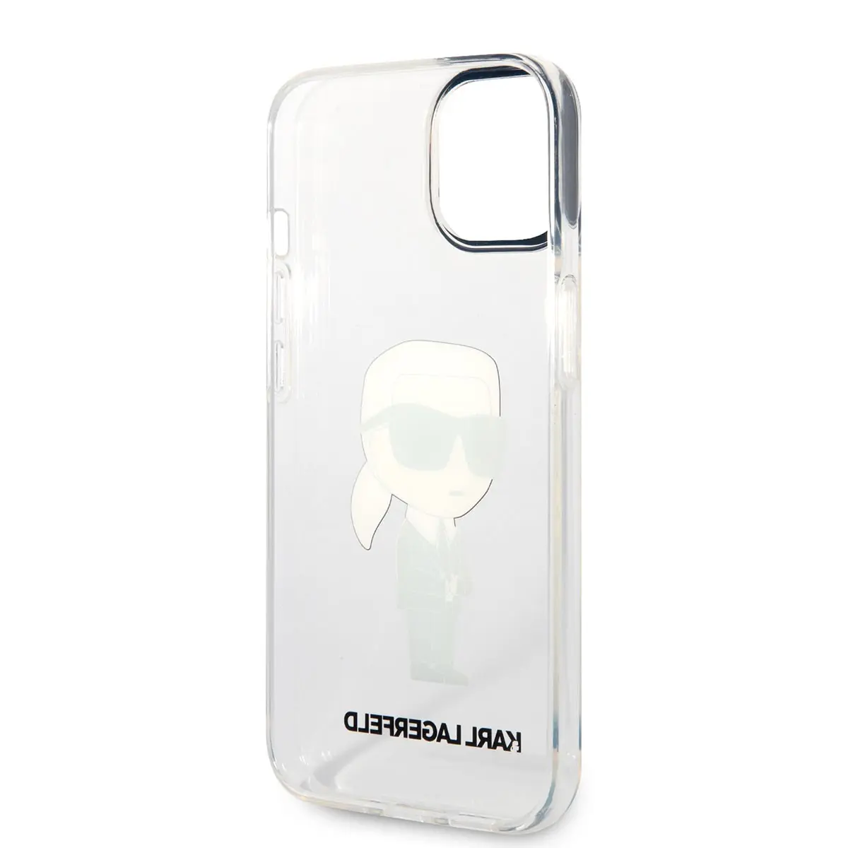 iPhone 14 Şeffaf Kılıf, İkonik Karl Tasarım - Karl Lagerfeld