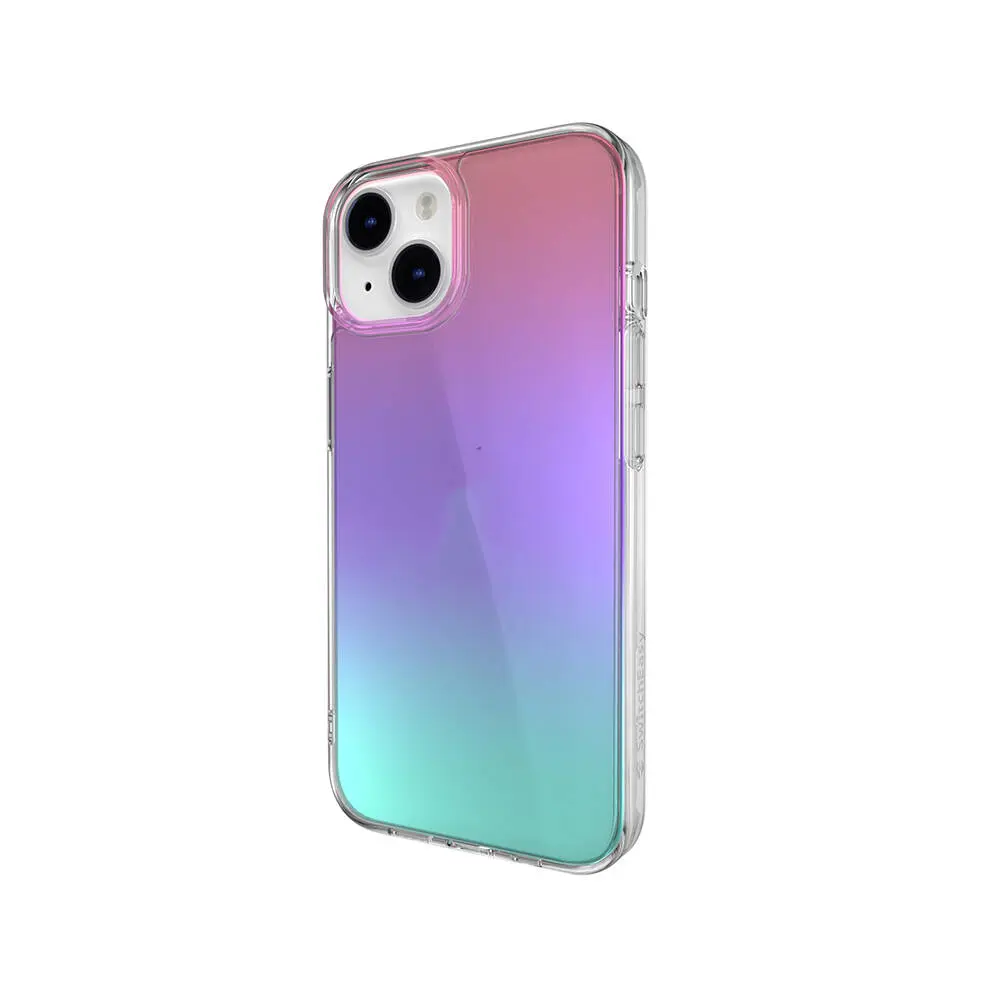 iPhone 14 Şeffaf Renk Geçişli Kılıf - Switcheasy Crush Plus
