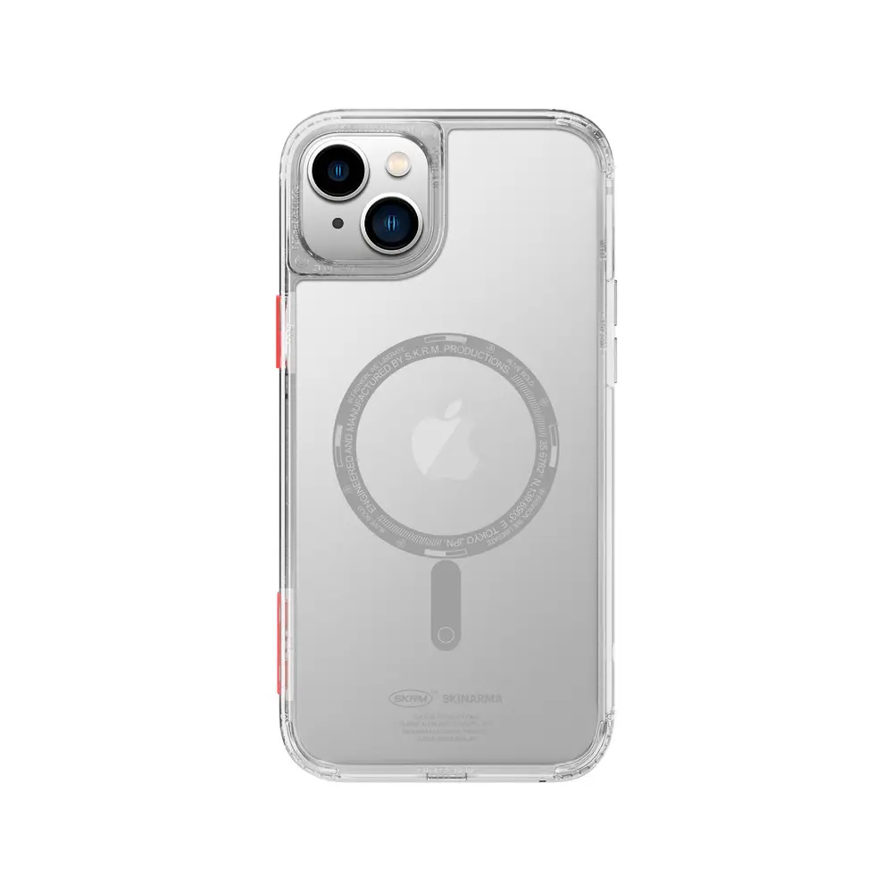 iPhone 14 MagSafe Uyumlu Şeffaf Airbag Kılıf - Skinarma Saido