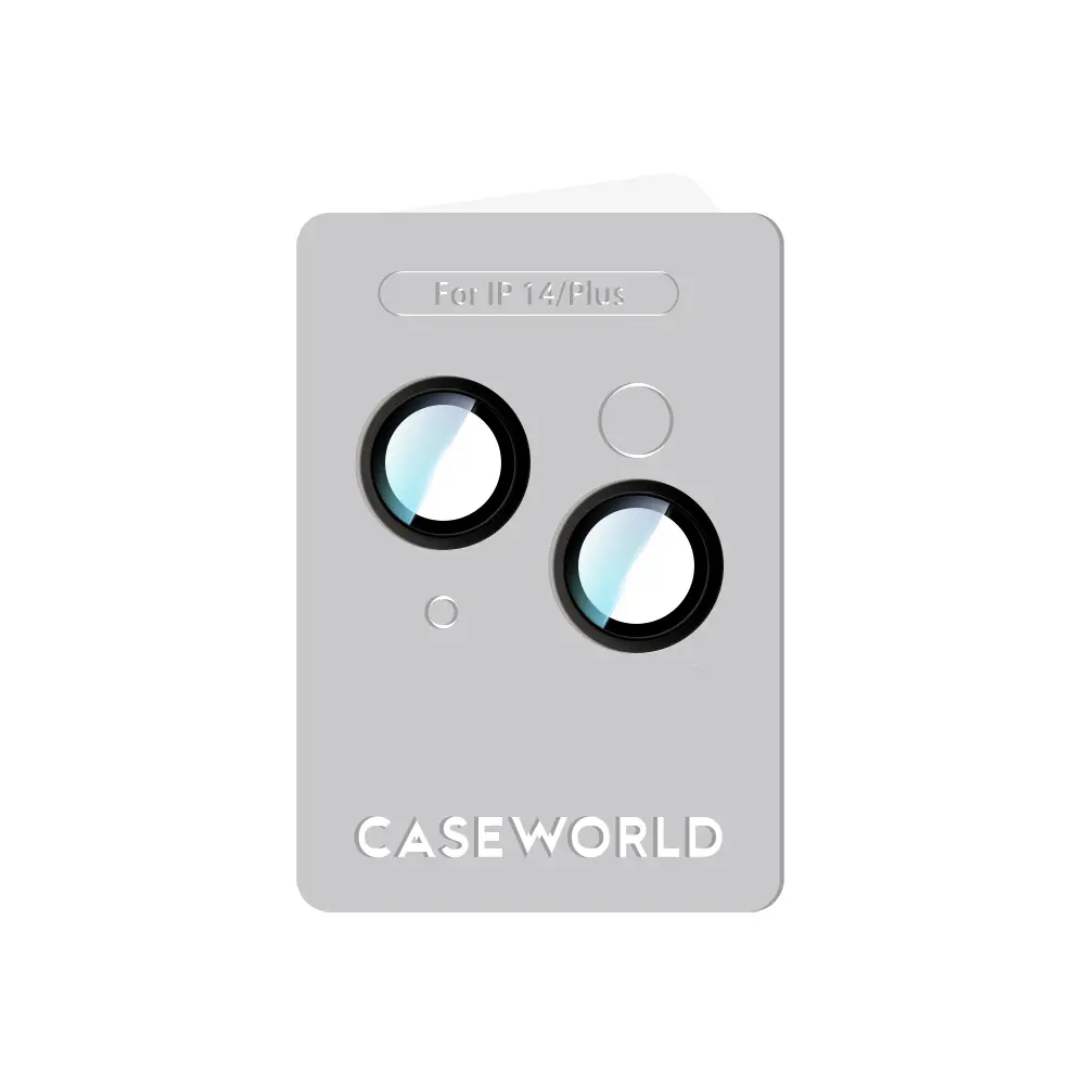 Apple iPhone 14 Plus CaseWorld Alloy Serisi Oleofobik Anti Reflective Kamera Lens Koruyucu