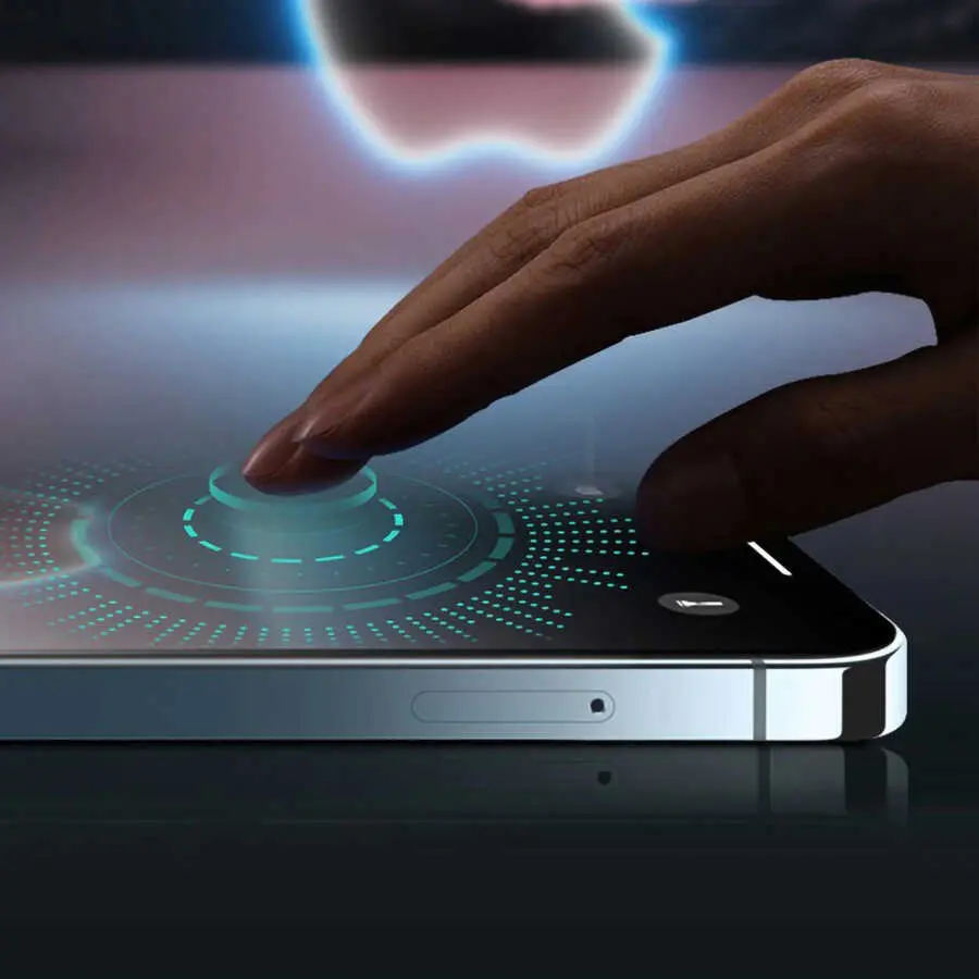 iPhone 14 Plus Seramik Ekran Koruyucu, 3D Kavisli - Davin