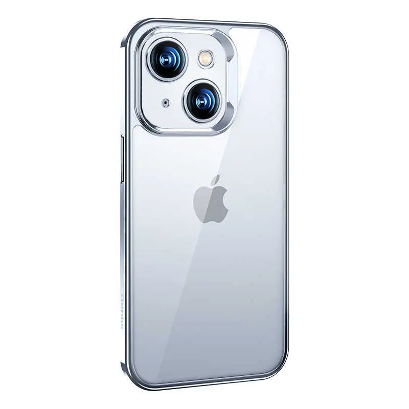 iPhone 14 Plus Şeffaf Kılıf, Elektro Kaplama TPU - Benks