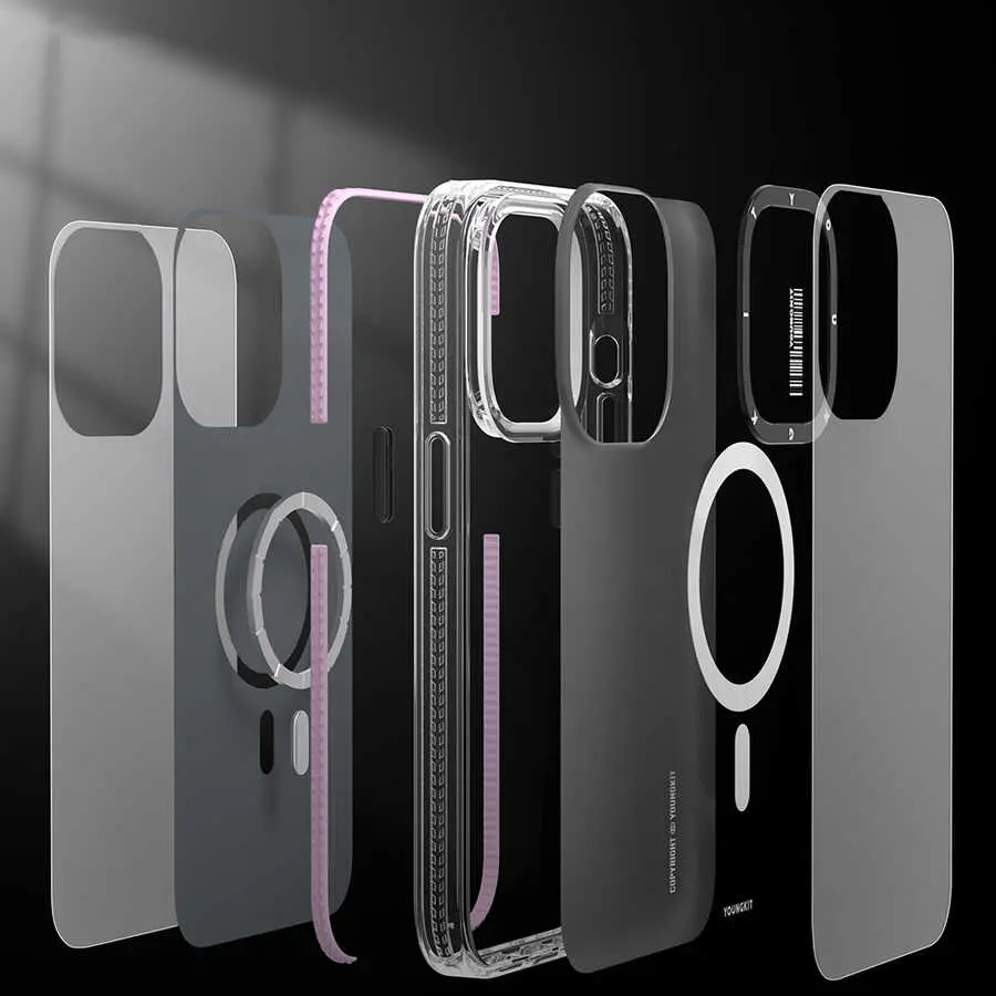 iPhone 14 Plus MagSafe Uyumlu Kılıf - YoungKit Exquisite