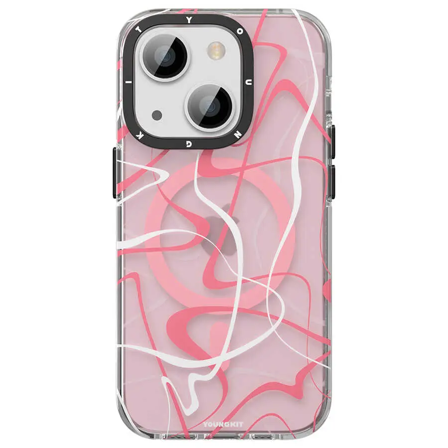 iPhone 14 Plus MagSafe Uyumlu Kılıf - Youngkit Water-Ink Serisi