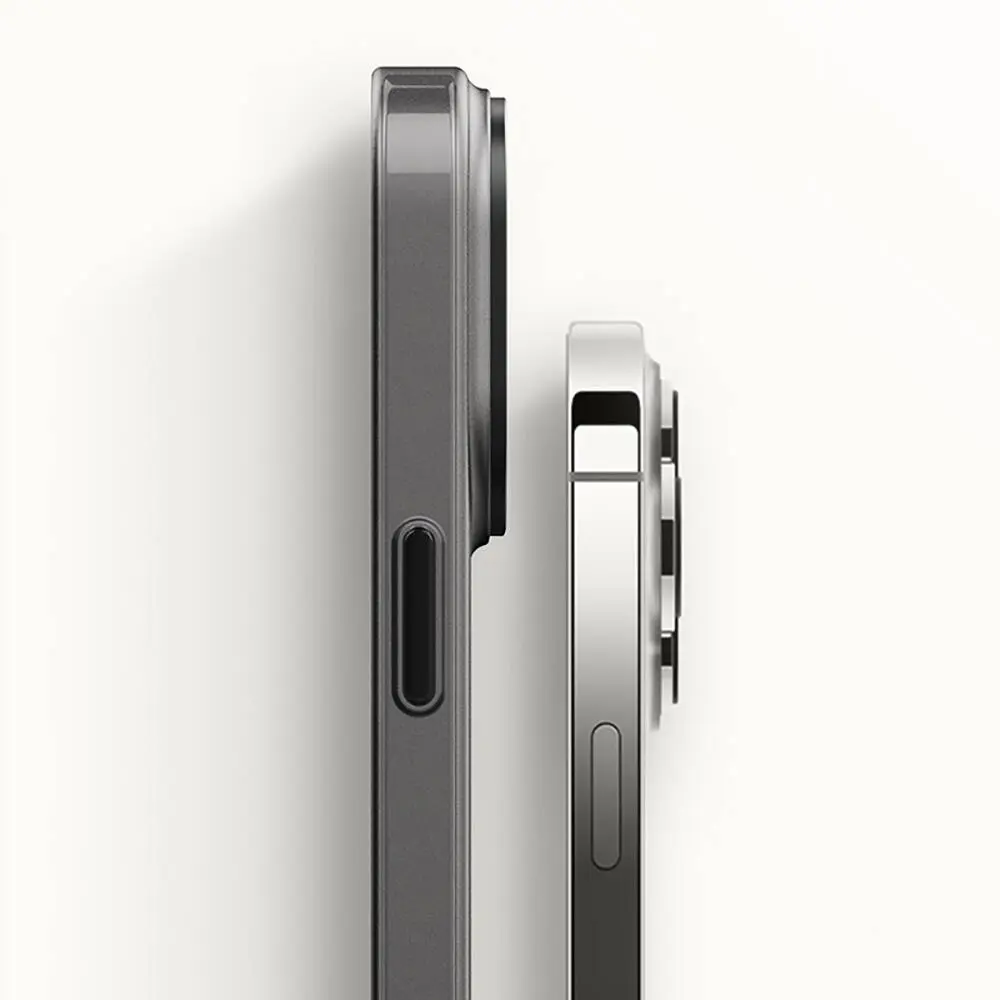 iPhone 14 Plus Metal Kamera Çerçeveli Kılıf - Recci Glaze Serisi