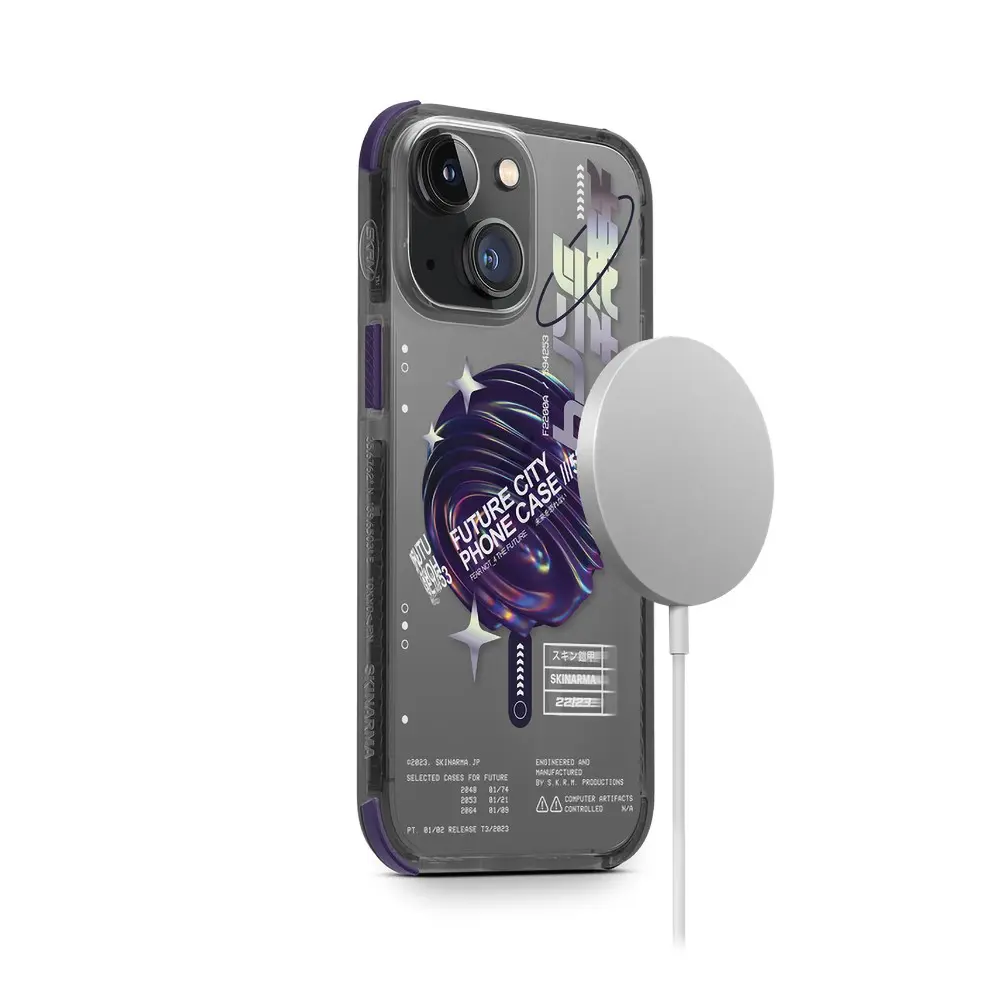 iPhone 14 Plus MagSafe Uyumlu Şeffaf Kılıf - Skinarma Shorai