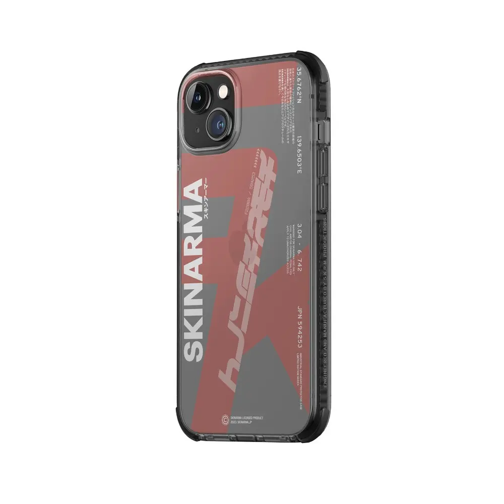 iPhone 14 Plus Şeffaf Airbag Tasarımlı Kılıf - Skinarma Raku