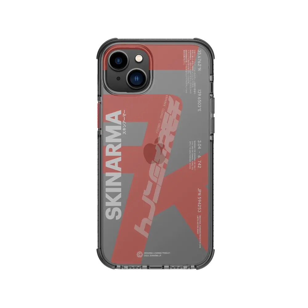 iPhone 14 Plus Şeffaf Airbag Tasarımlı Kılıf - Skinarma Raku