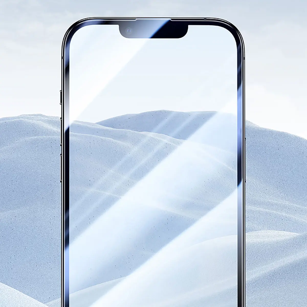 iPhone 14 Plus Mavi Işık Teknolojili Temperli Cam Ekran Koruyucu - Wiwu CZ-003