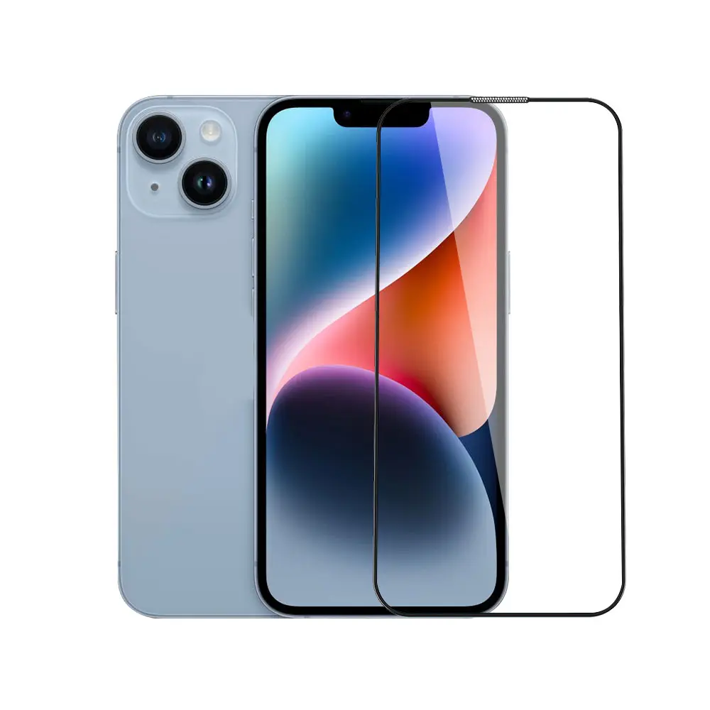 iPhone 14 Plus Mavi Işık Teknolojili Temperli Cam Ekran Koruyucu - Wiwu CZ-003