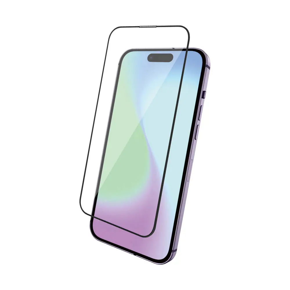 iPhone 14 Pro Mavi Işık Teknolojili Parlama Önleyici Cam Ekran Koruyucu - Wiwu CZ-003