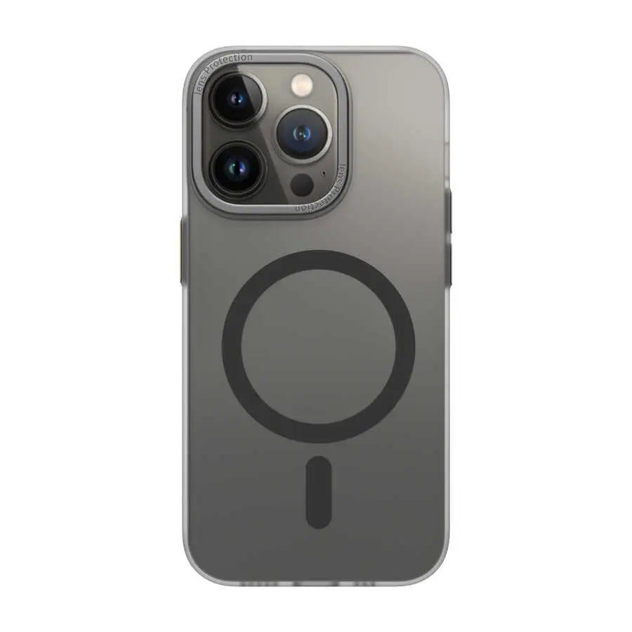 iPhone 14 Pro MagSafe Uyumlu Buzlu Sert PC Kılıf - Wiwu Frosted Magnetic