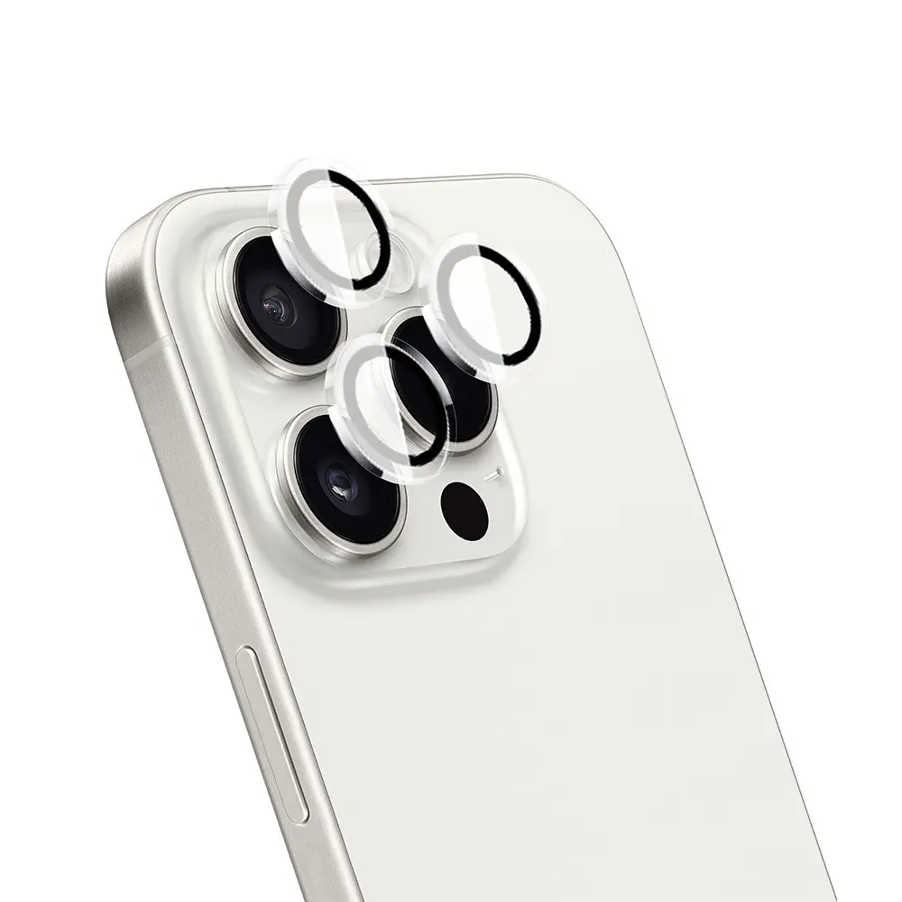 iPhone 14 Pro Kamera Lens Koruyucu, Yansıma Önleyici - Wiwu LG-007