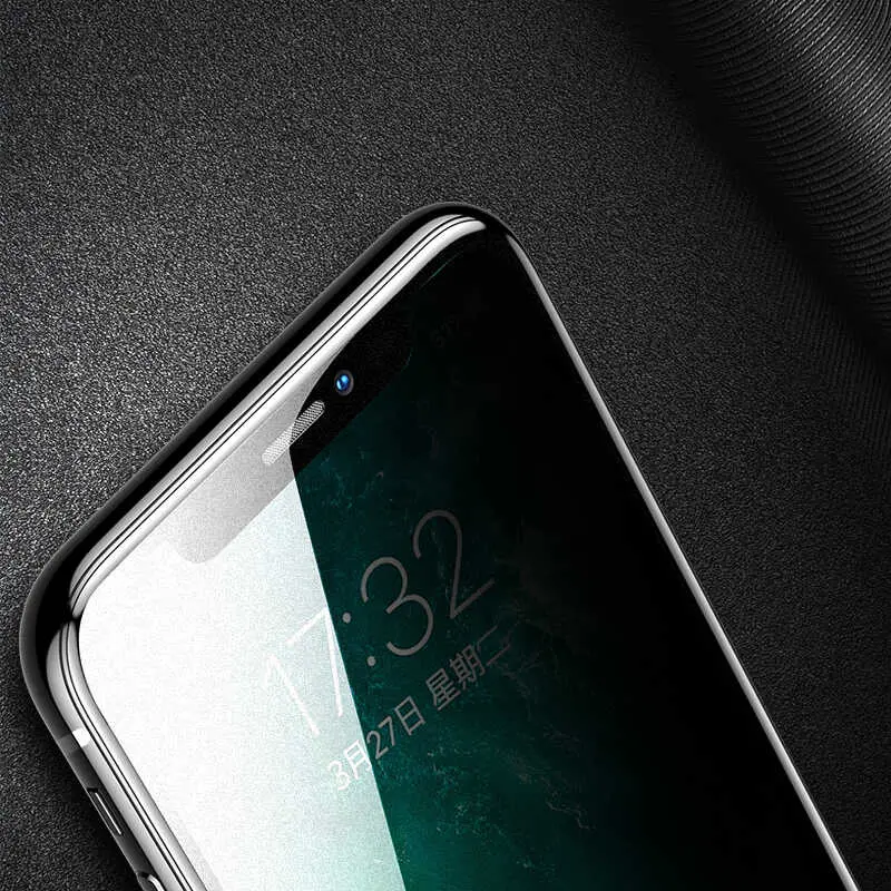 iPhone 14 Pro Hayalet Ekran Koruyucu, Toz Önleyici Temperli Cam - Zore