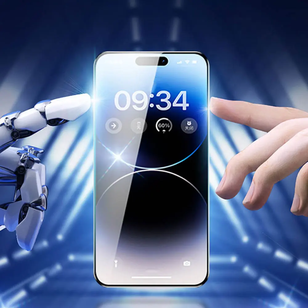 iPhone 14 Pro Mat Cam Ekran Koruyucu, Toz Önleyici - Benks Gaming