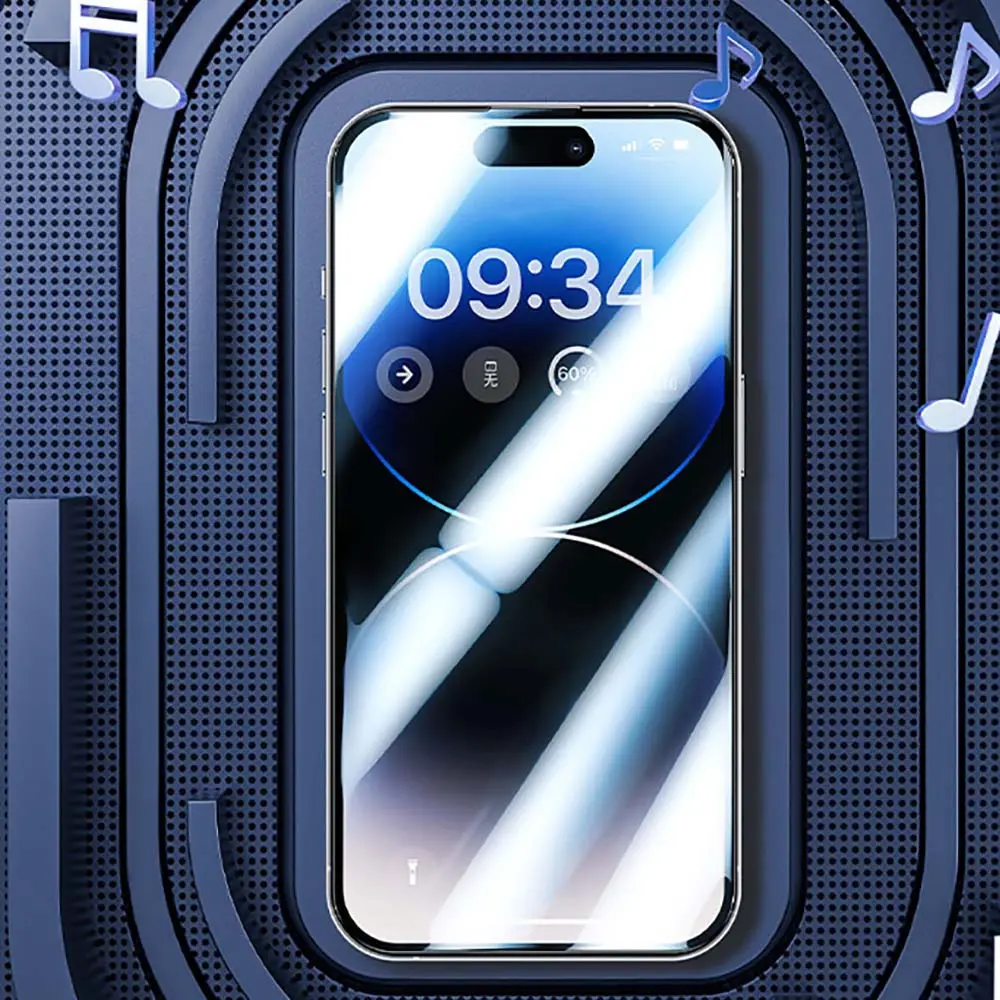 iPhone 14 Pro Mat Cam Ekran Koruyucu, Toz Önleyici - Benks Gaming