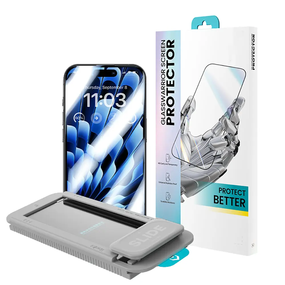 iPhone 14 Pro Temperli Cam Ekran Koruyucu - Benks Glass Warrior