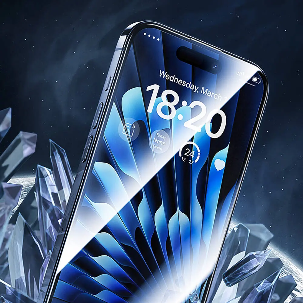 iPhone 14 Pro Temperli Cam Ekran Koruyucu - Benks Glass Warrior