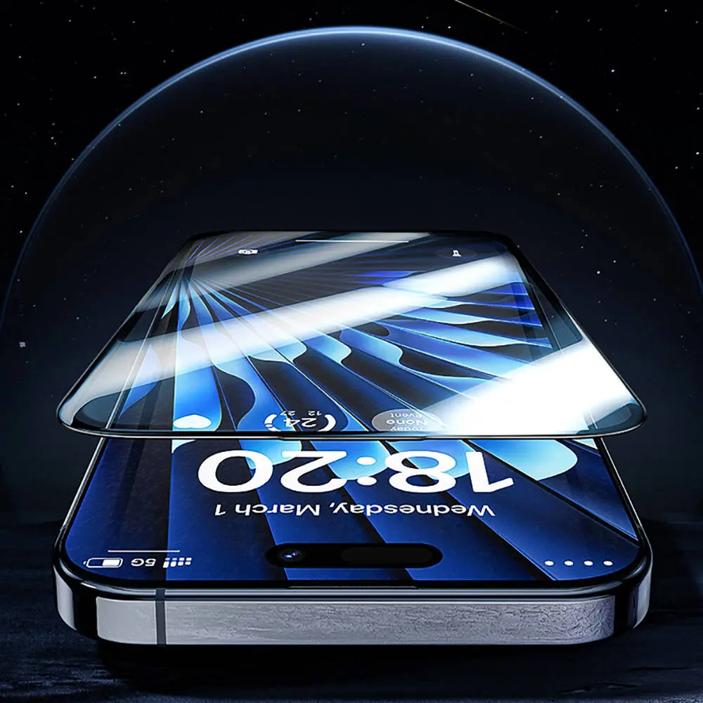 iPhone 14 Pro Temperli Cam Ekran Koruyucu - Benks Glass Warrior