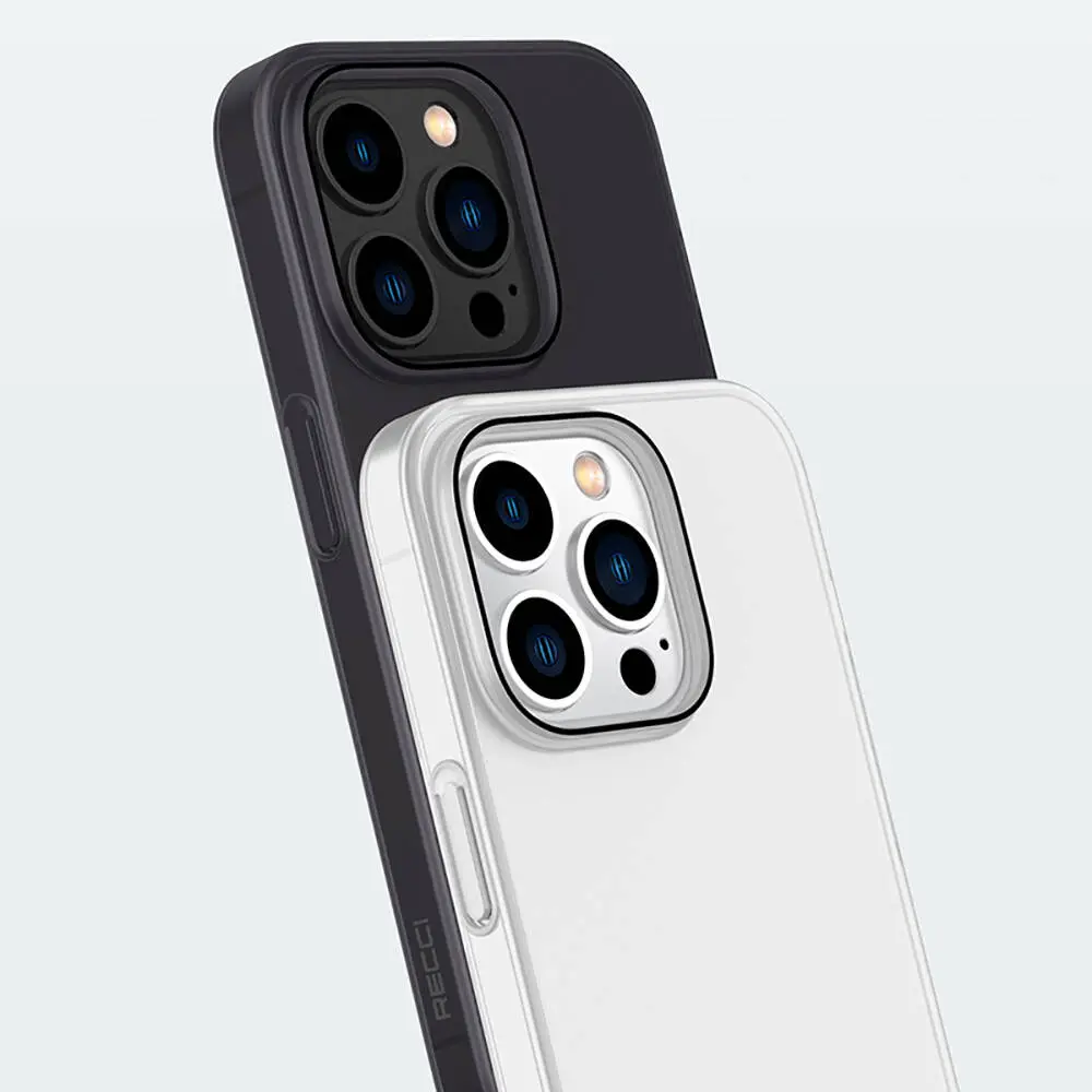 iPhone 14 Pro Ultra İnce Mat PC Arka Yüzey Kılıf - Recci Elite