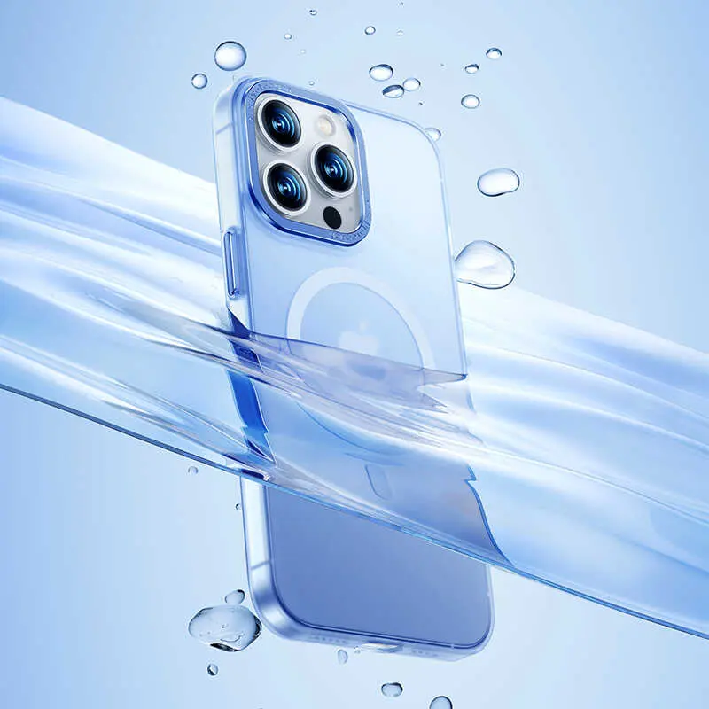 iPhone 14 Pro MagSafe Uyumlu Mat Kılıf - Benks Magnetik Haze