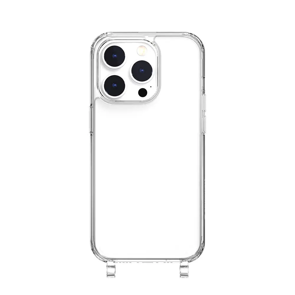 iPhone 14 Pro Şeffaf Kılıf, Boyun Askılı - Switcheasy Play