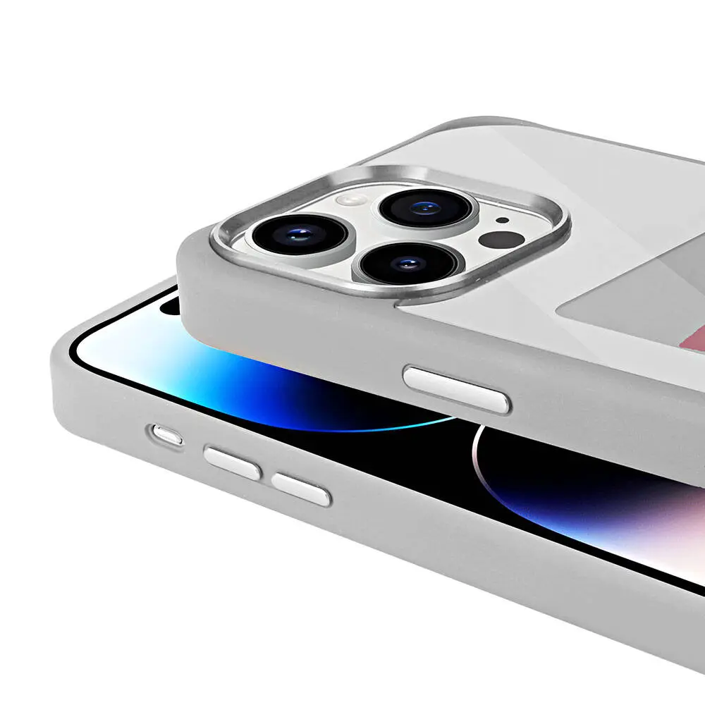 iPhone 14 Pro Ekranı Yansıtan Akıllı NFC Kılıf - Zore