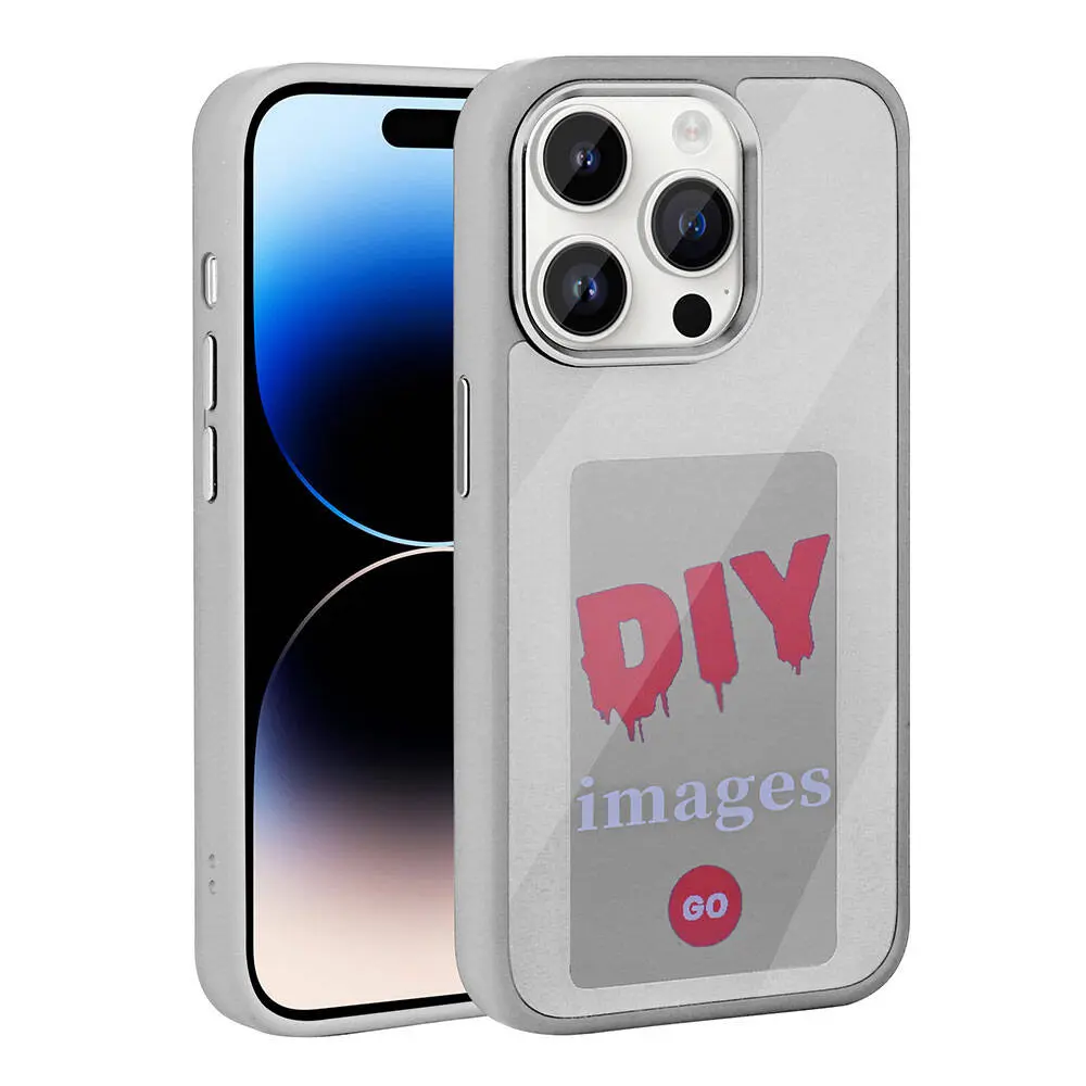 iPhone 14 Pro Ekranı Yansıtan Akıllı NFC Kılıf - Zore