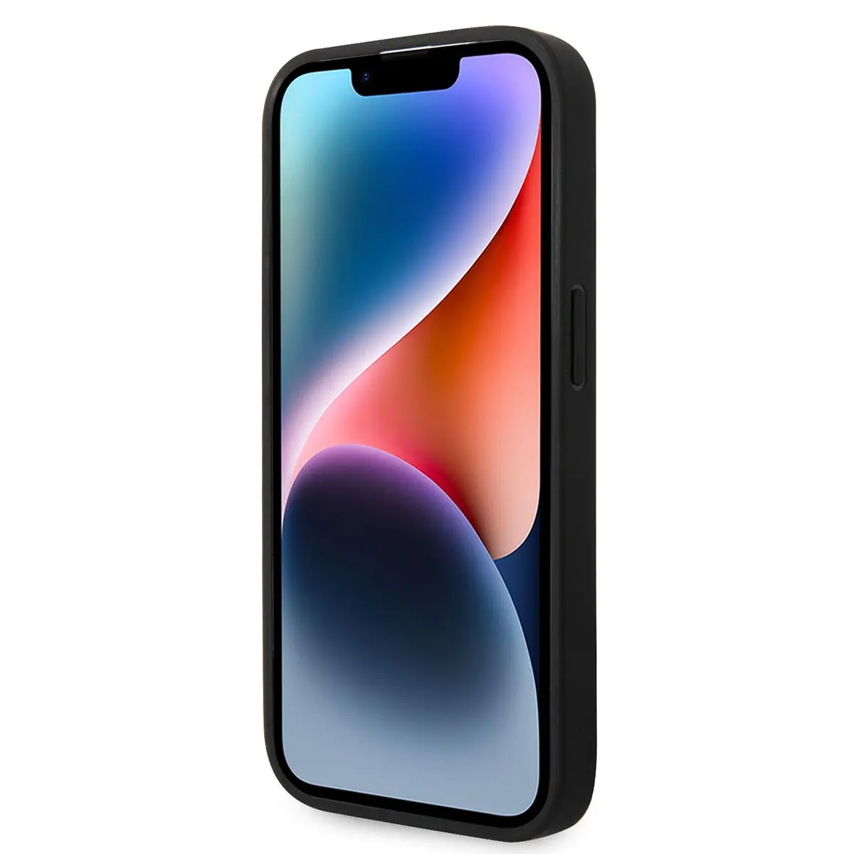 iPhone 14 Pro PU Deri Çizgili Kılıf - Ferrari Lisanslı