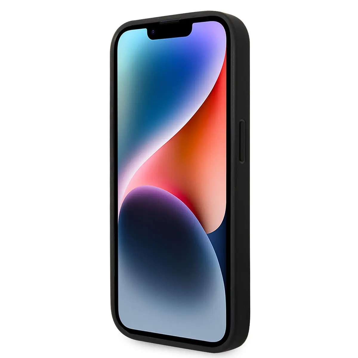 iPhone 14 Pro Delikli Tasarım Deri Kılıf - Ferrari