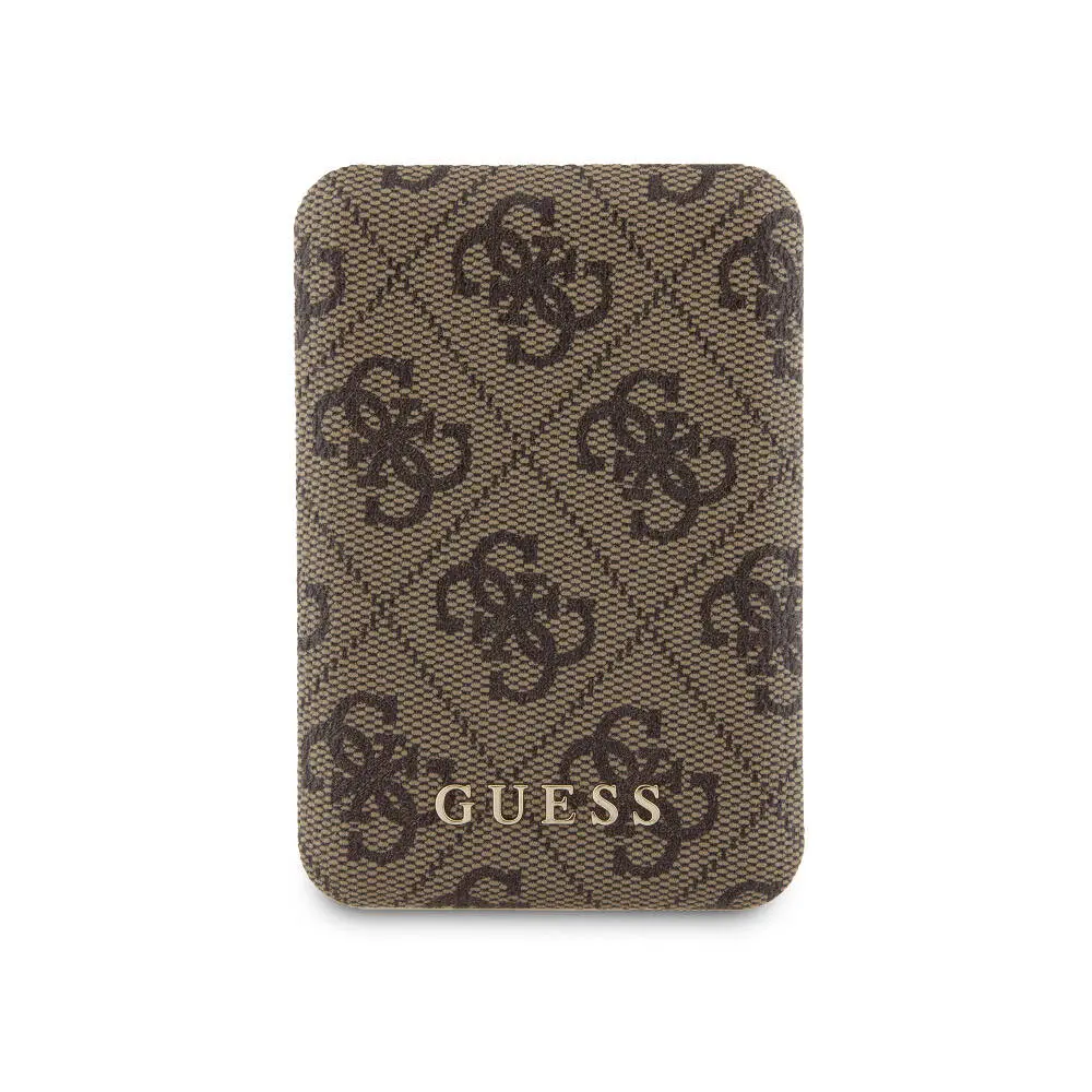 iPhone 14 Pro MagSafe Uyumlu Kılıf - Guess 4G Desenli, Powerbank Hediyeli