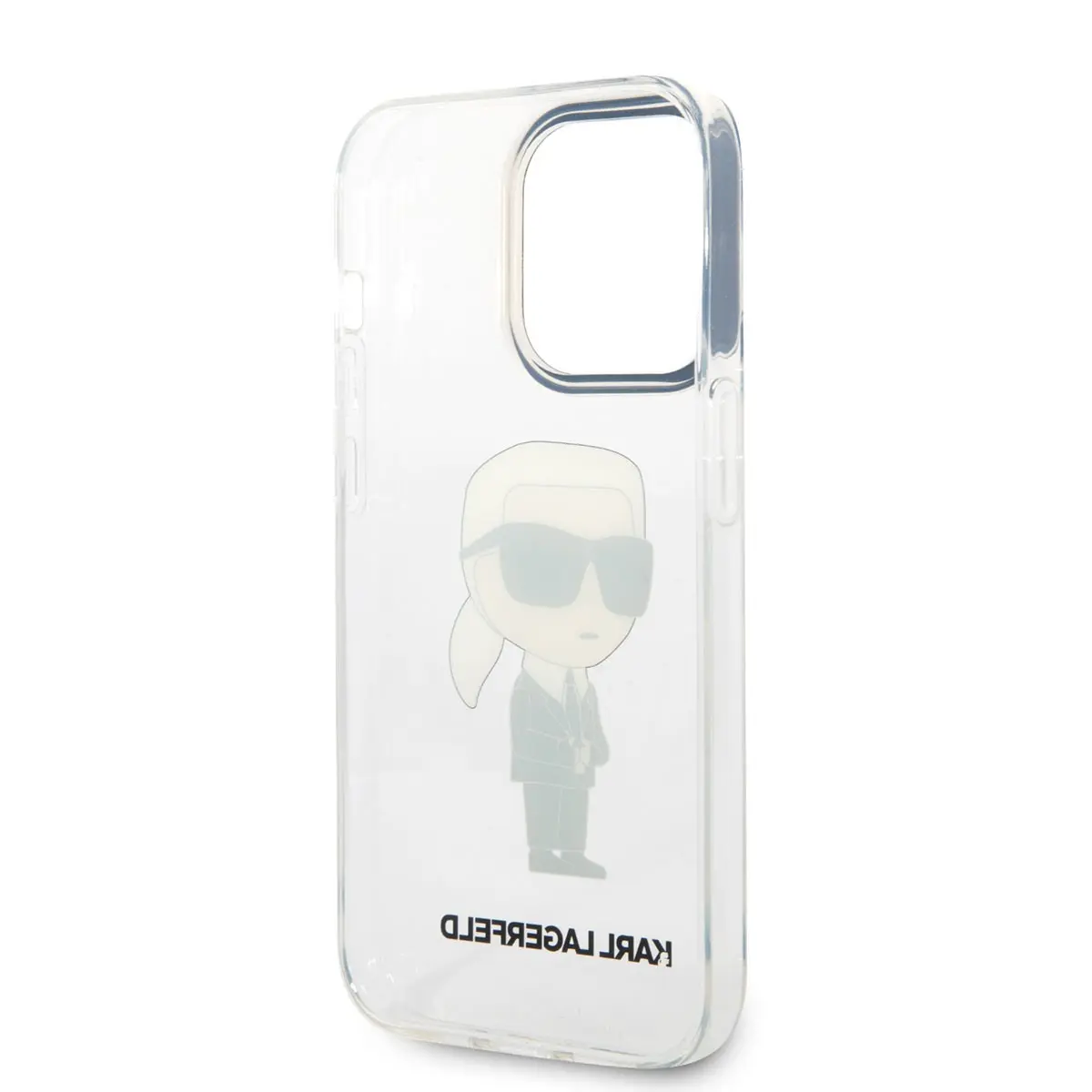 iPhone 14 Pro Şeffaf Kılıf, İkonik Karl Dizayn - Karl Lagerfeld