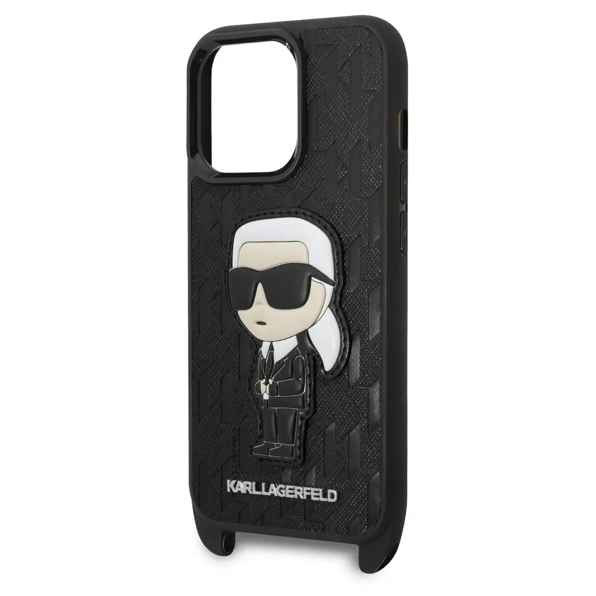 iPhone 14 Pro Boyun Askılı Karl Dizayn Kılıf - Karl Lagerfeld