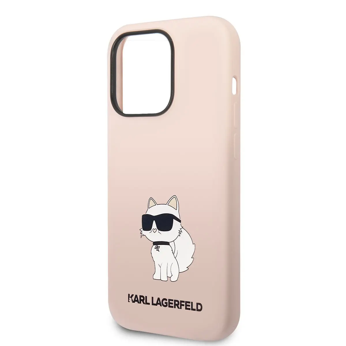iPhone 14 Pro Silikon Kılıf, Choupette Dizayn - Karl Lagerfeld