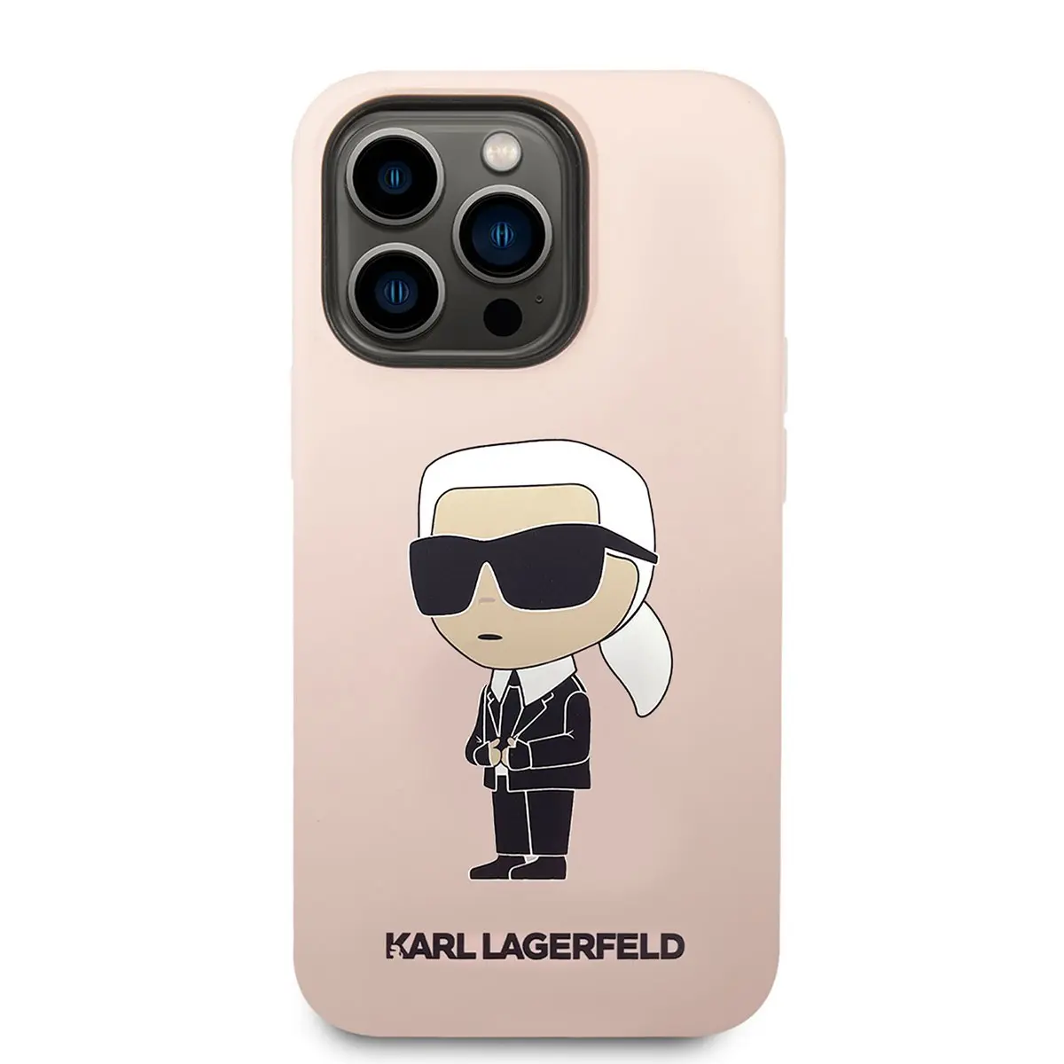 iPhone 14 Pro Silikon Kılıf - Karl Lagerfeld Karl Dizayn