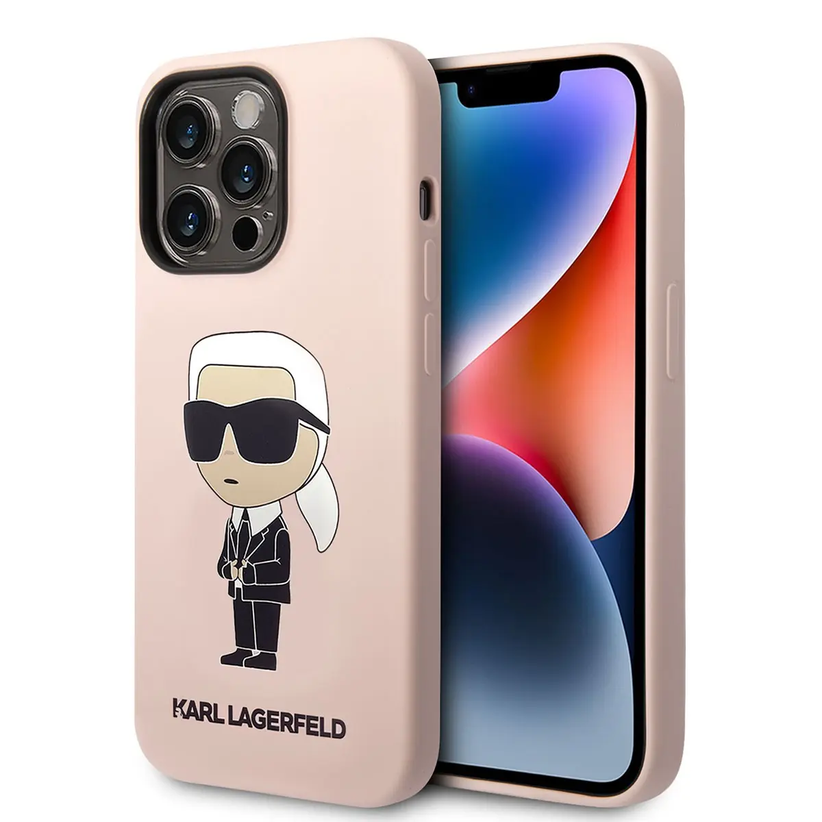 iPhone 14 Pro Silikon Kılıf - Karl Lagerfeld Karl Dizayn